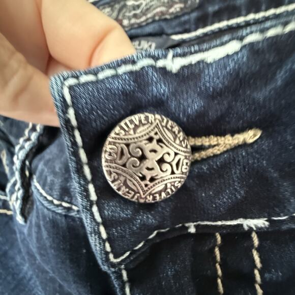 Silver Jeans Co Suki Mid Rose Women’s Super Skinny Jeans 29 x‎ 31 - Picture 8 of 13